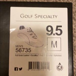 Footjoy men’s 9.5 duramax golf shoe